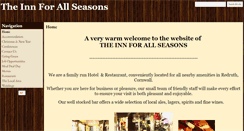 Desktop Screenshot of innforallseasonscornwall.co.uk